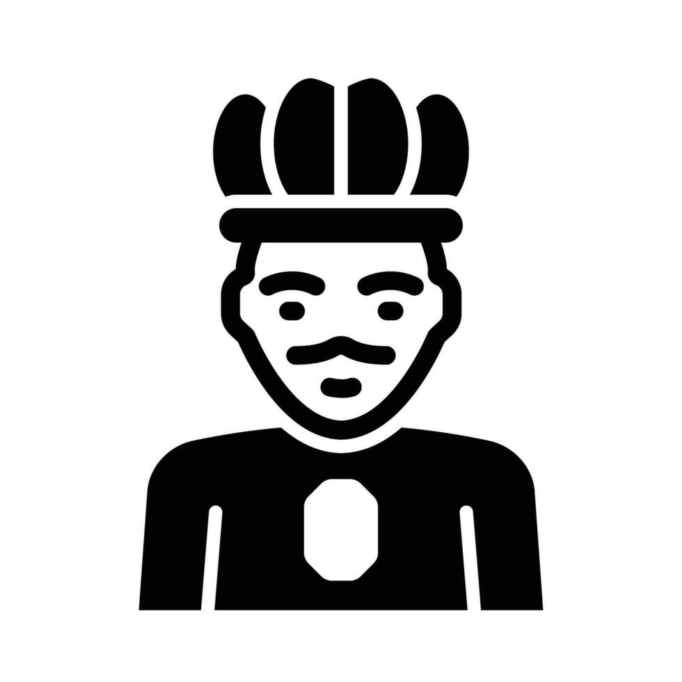 koning vector glyph icoon voor persoonlijk en reclame gebruiken.