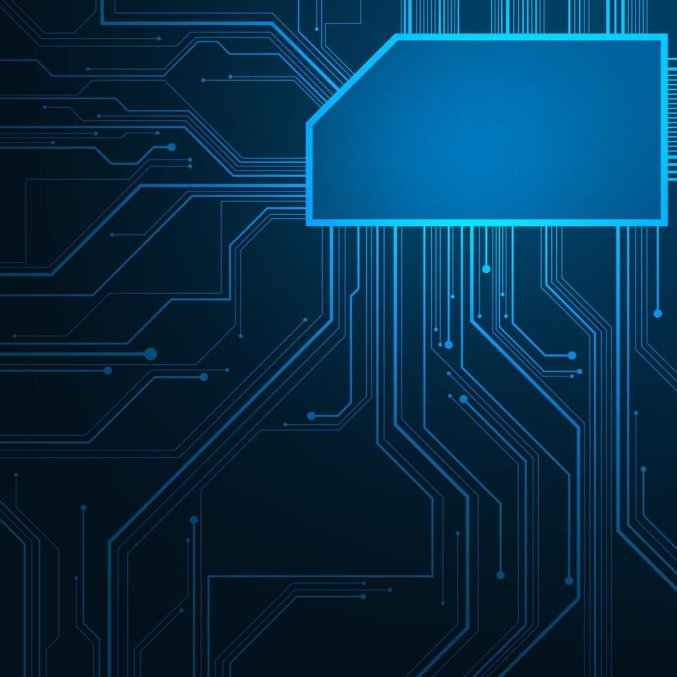 het ontwerp van elektronische schakelingen is complex. vector