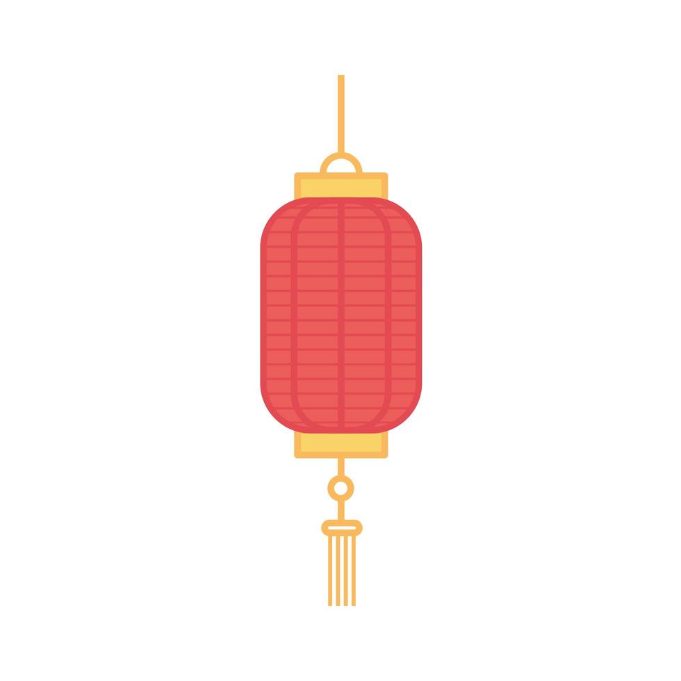 japans lamp ornament oosters element decoratie kleur ontwerp color vector