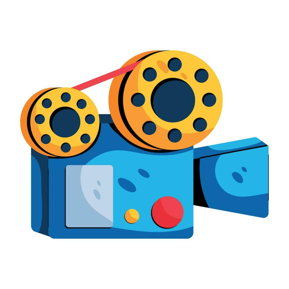 modieus film camera vector