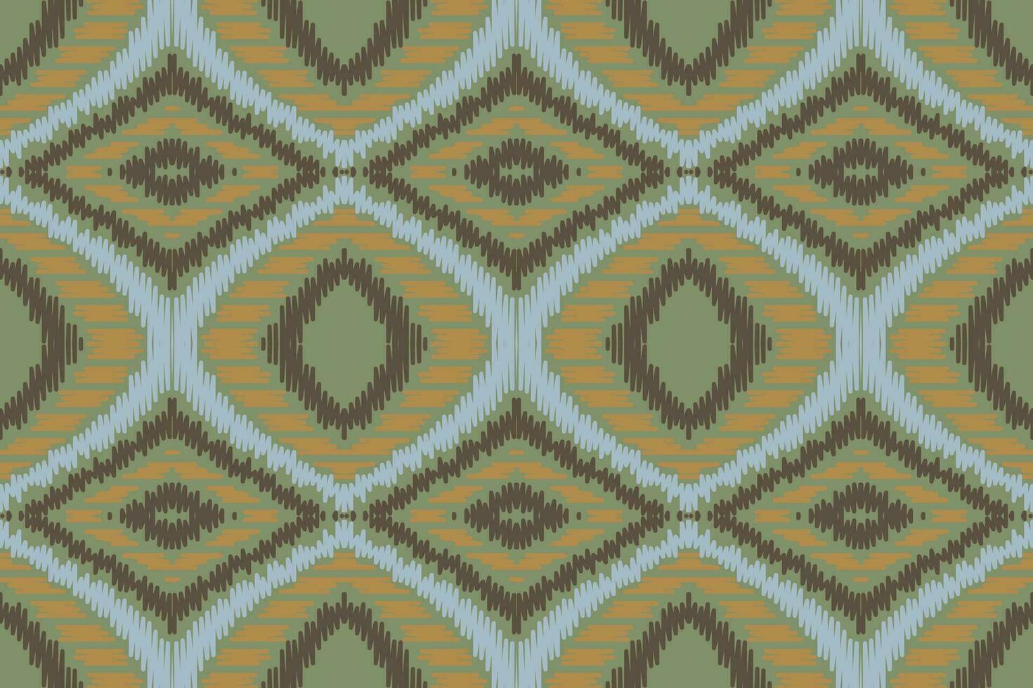 ikat damast borduurwerk achtergrond. ikat patronen meetkundig etnisch oosters patroon traditioneel.azteken stijl abstract vector illustratie.ontwerp voor textuur, stof, kleding, verpakking, sarong.