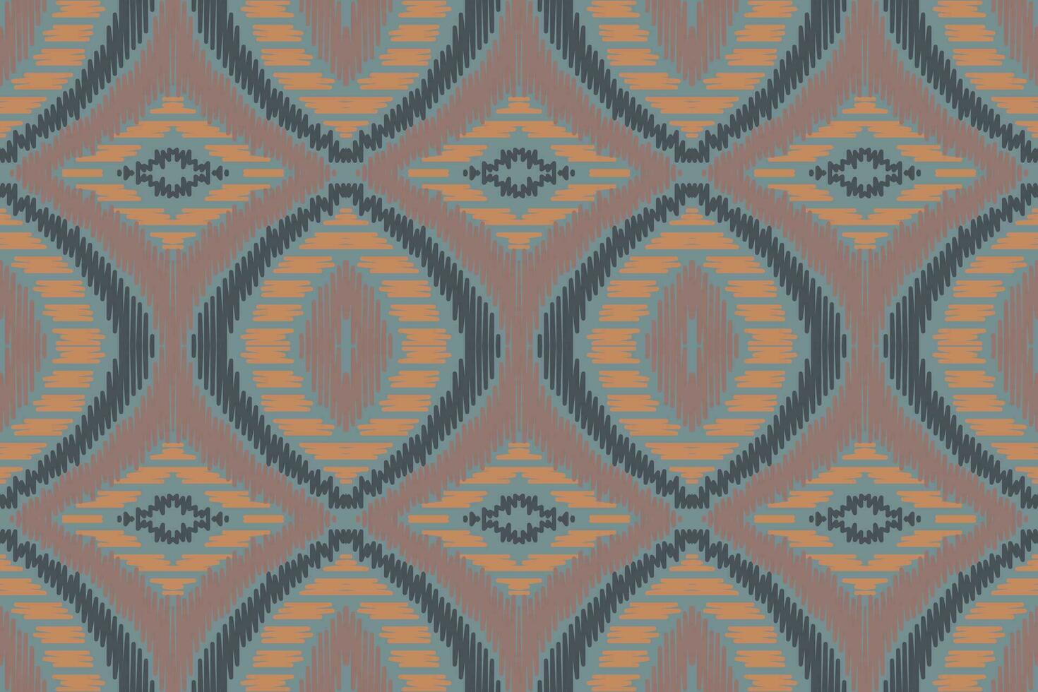 ikat paisley patroon borduurwerk achtergrond. ikat ontwerpen meetkundig etnisch oosters patroon traditioneel.azteken stijl abstract vector illustratie.ontwerp voor textuur, stof, kleding, verpakking, sarong.