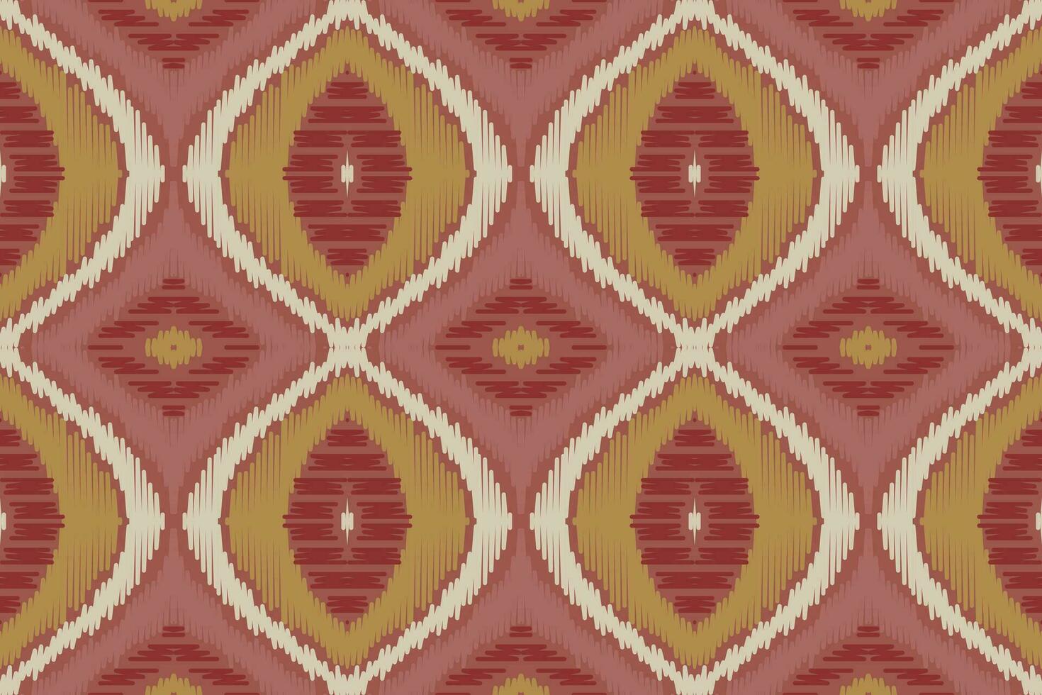 ikat damast paisley borduurwerk achtergrond. ikat afdrukken meetkundig etnisch oosters patroon traditioneel.azteken stijl abstract vector illustratie.ontwerp voor textuur, stof, kleding, verpakking, sarong.