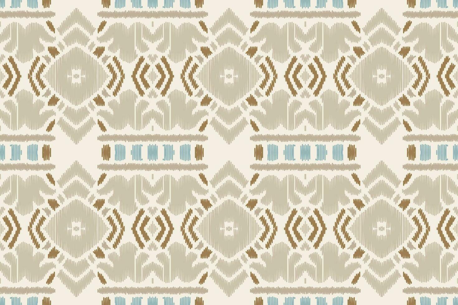 ikat damast paisley borduurwerk achtergrond. ikat kleding stof meetkundig etnisch oosters patroon traditioneel. ikat aztec stijl abstract ontwerp voor afdrukken textuur,stof,sari,sari,tapijt. vector