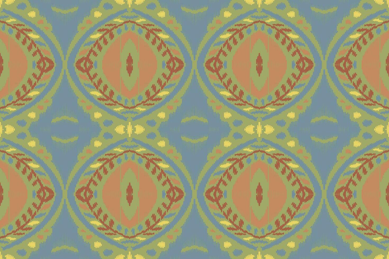 motief ikat paisley borduurwerk achtergrond. ikat chevron meetkundig etnisch oosters patroon traditioneel. ikat aztec stijl abstract ontwerp voor afdrukken textuur,stof,sari,sari,tapijt. vector