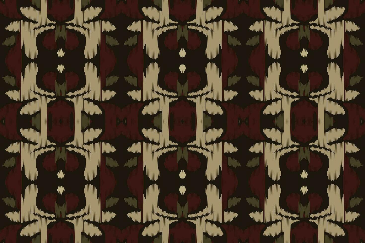 ikat damast paisley borduurwerk achtergrond. ikat streep meetkundig etnisch oosters patroon traditioneel. ikat aztec stijl abstract ontwerp voor afdrukken textuur,stof,sari,sari,tapijt. vector
