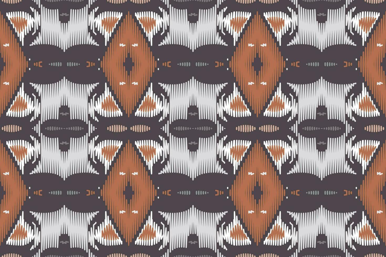 ikat damast paisley borduurwerk achtergrond. ikat damast meetkundig etnisch oosters patroon traditioneel. ikat aztec stijl abstract ontwerp voor afdrukken textuur,stof,sari,sari,tapijt. vector