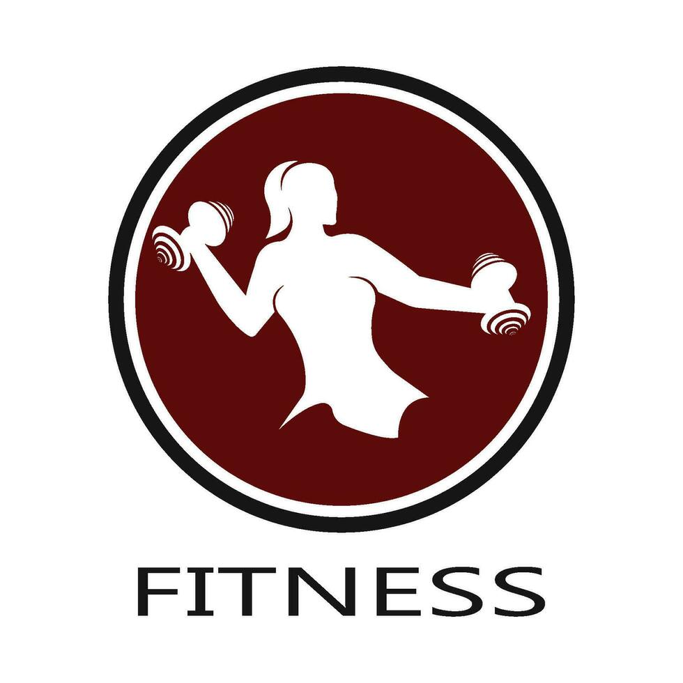 bodybuilder logo sjabloon vector