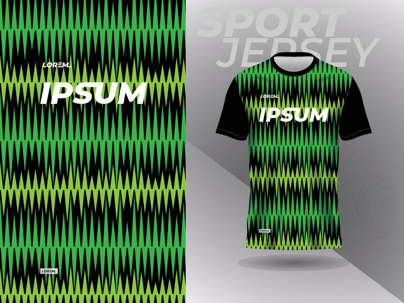 groen abstract t-shirt sport- Jersey ontwerp voor Amerikaans voetbal voetbal racing gaming motorcross wielersport rennen vector