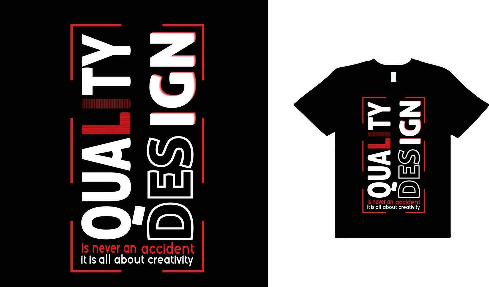 kwaliteit ontwerp typografie grafisch t-shirt ontwerp, typografisch t-shirt ontwerp. vector