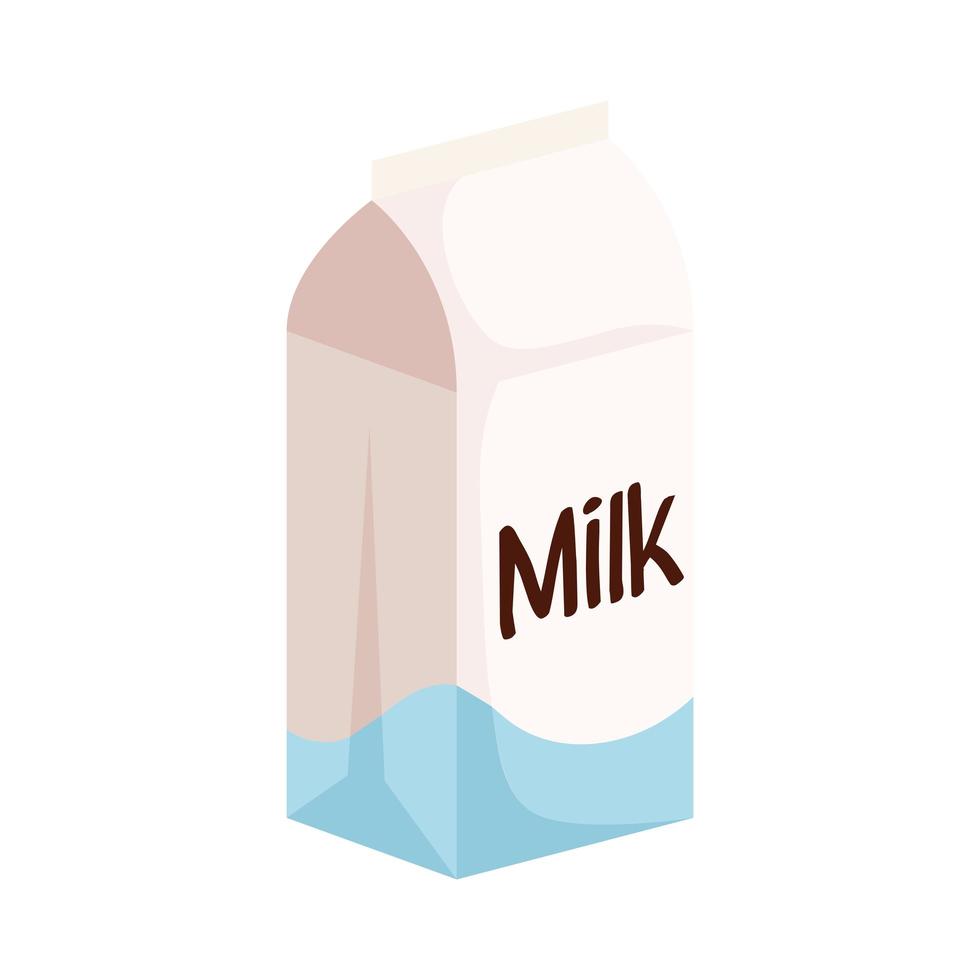 melkbox drinken vector