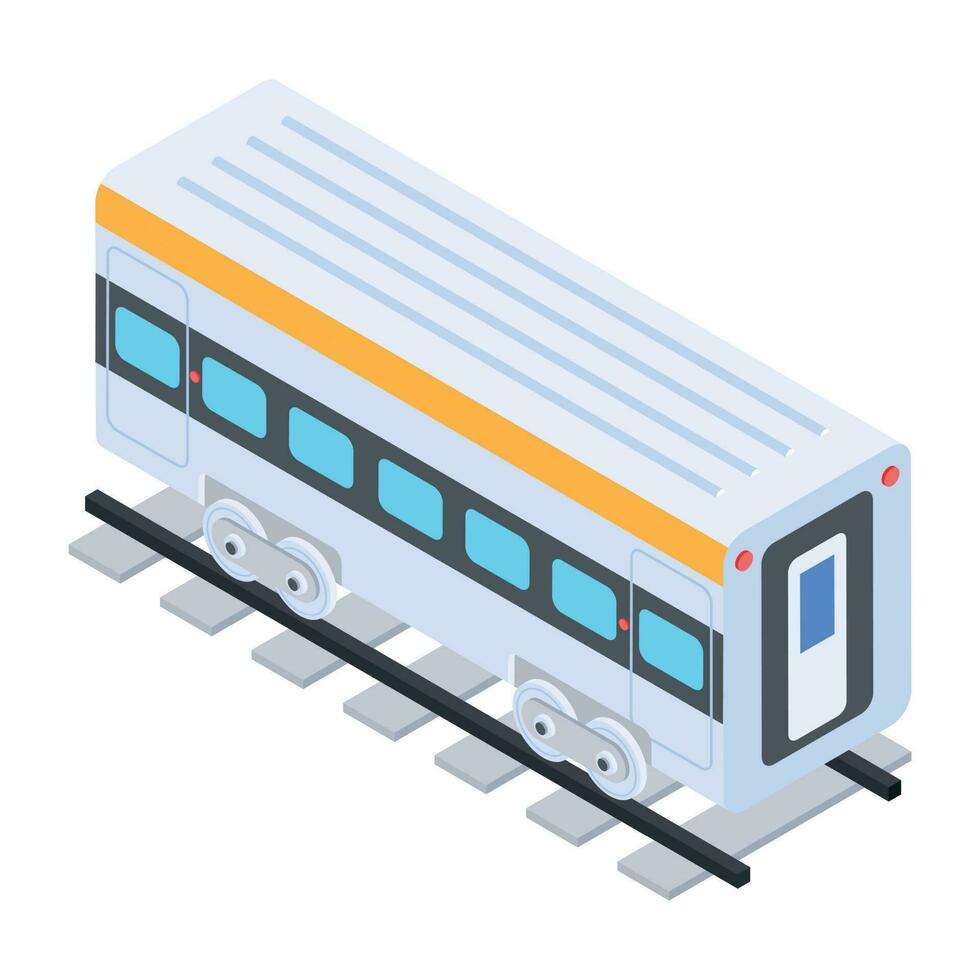 vlak vervoer pictogrammen vector