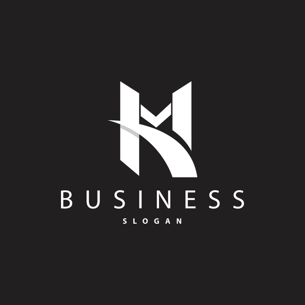 eerste brief m minimalistische logo, gemakkelijk logotype vector, zakelijke identiteit embleem modern, luxueus en elegant symbool ontwerp merk, bedrijf, bedrijf vector