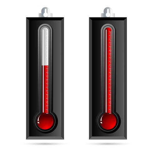 thermometer vector