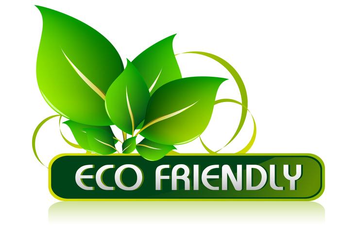 Eco-vriendelijk pictogram vector