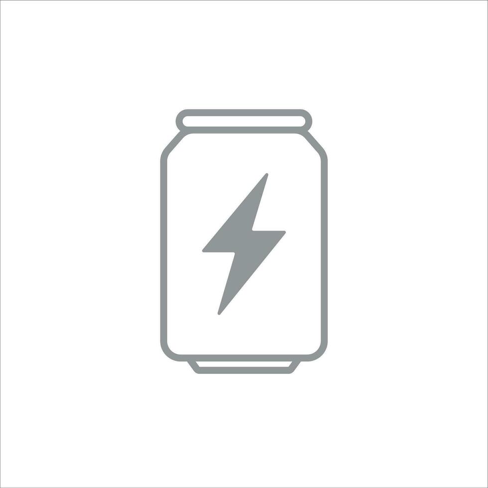 energie drinken icoon vector illustratie symbool