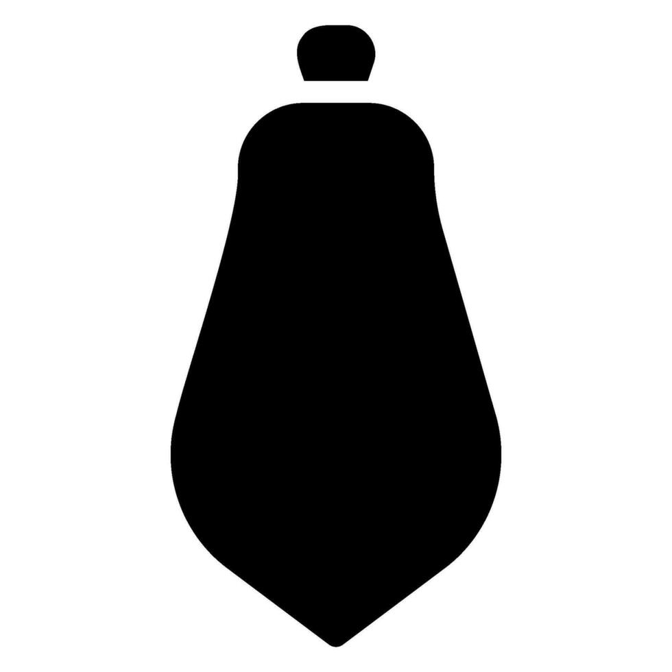 papaja glyph icoon vector