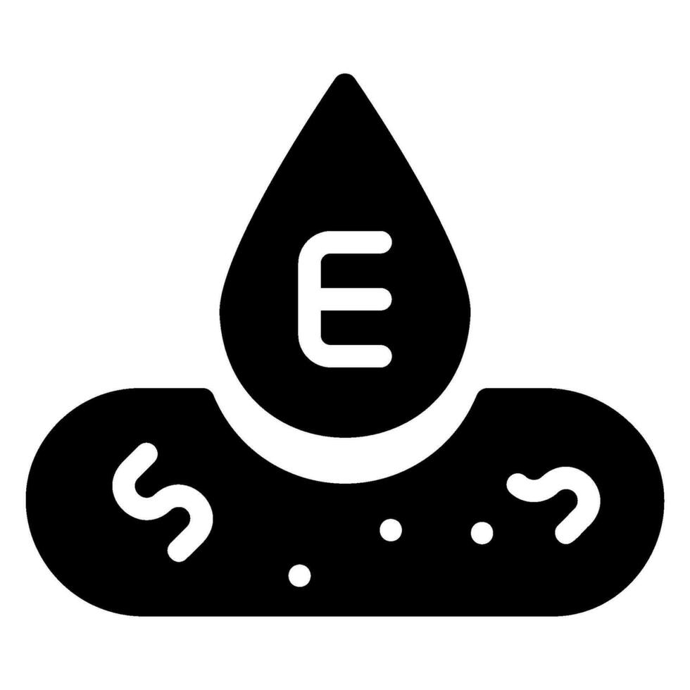 co-enzym glyph icoon vector