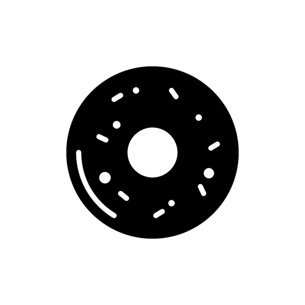 donut icoon vector ontwerp Sjablonen gemakkelijk en modern