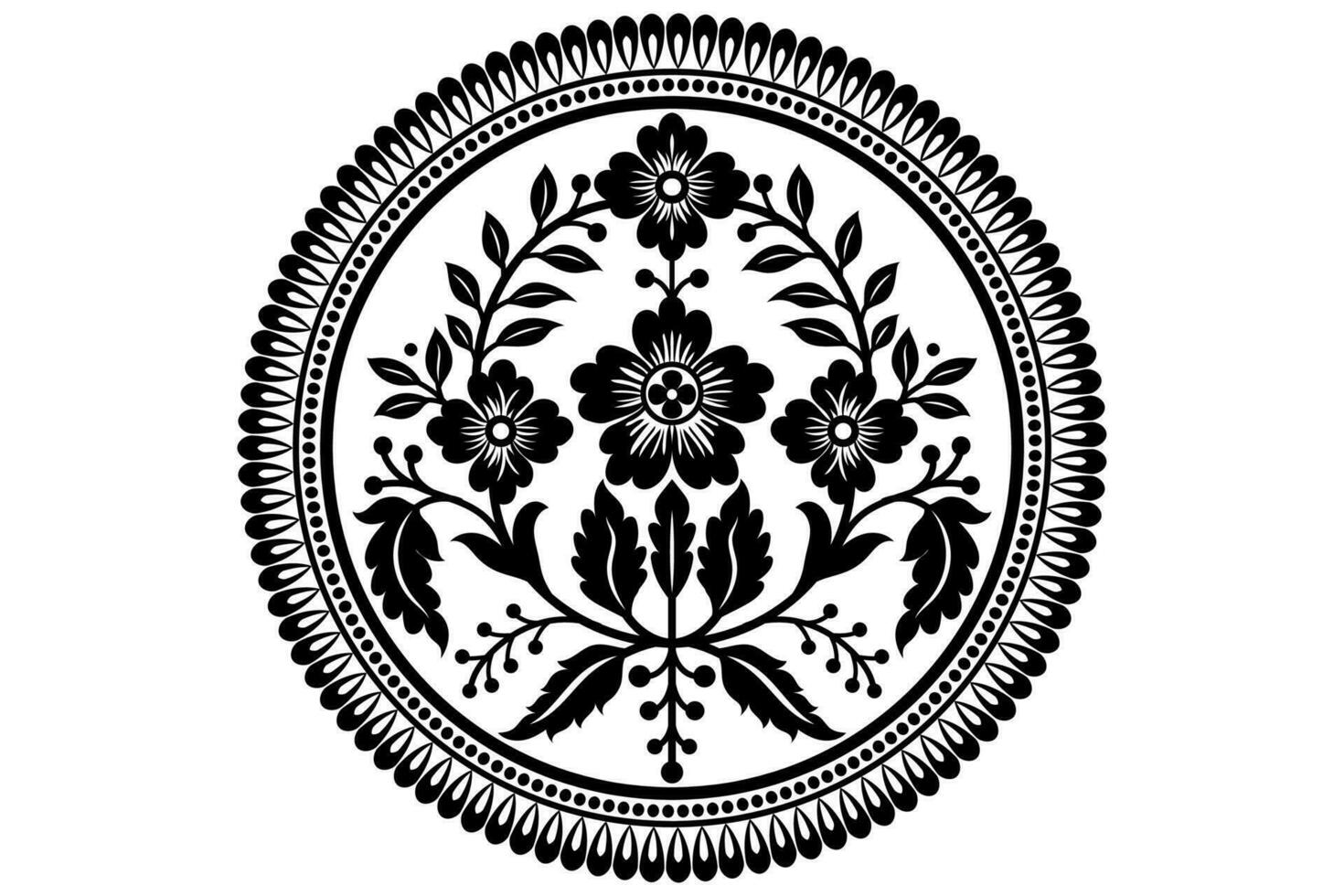 oosters patroon met damast, arabesk en bloemen elementen. abstract achtergrond vector