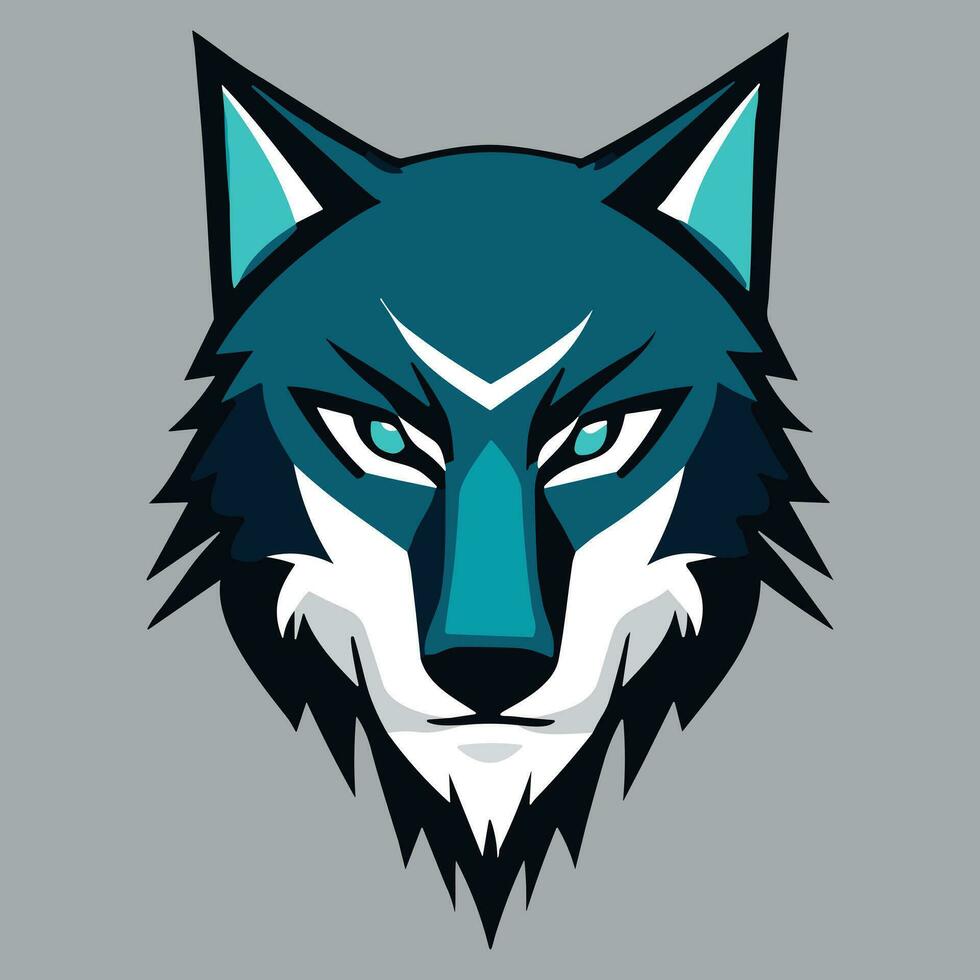 wolf vector ontwerp
