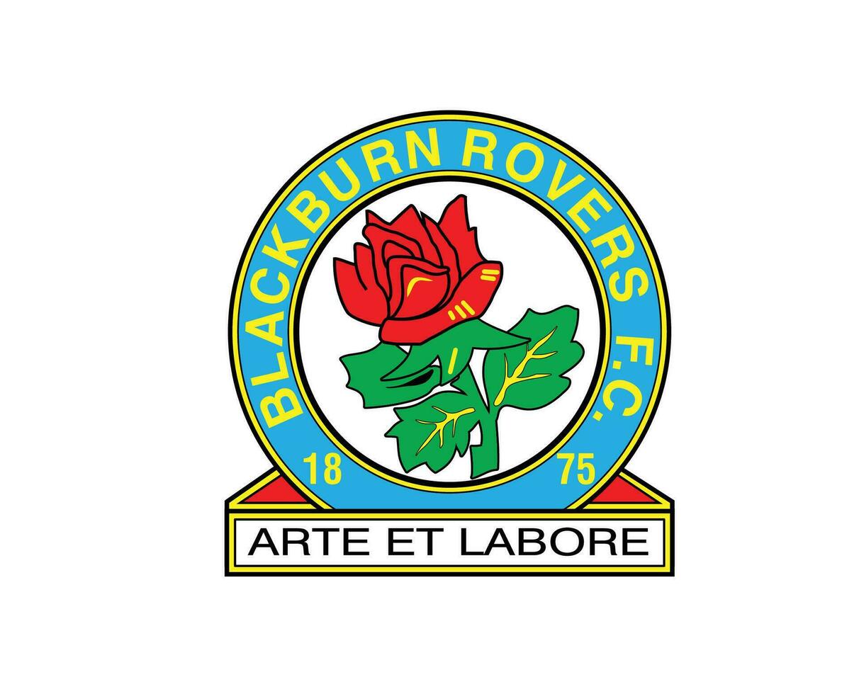 blackburn rovers fc club symbool logo premier liga Amerikaans voetbal abstract ontwerp vector illustratie