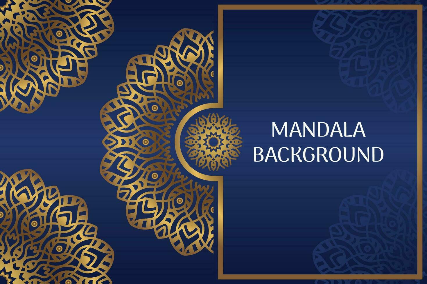 luxe mandala achtergrond met gouden arabesk patroon arabische islamitische Oost-stijl. decoratieve mandala in ramadan-stijl. mandala om af te drukken, poster, omslag, brochure, flyer, banner vector