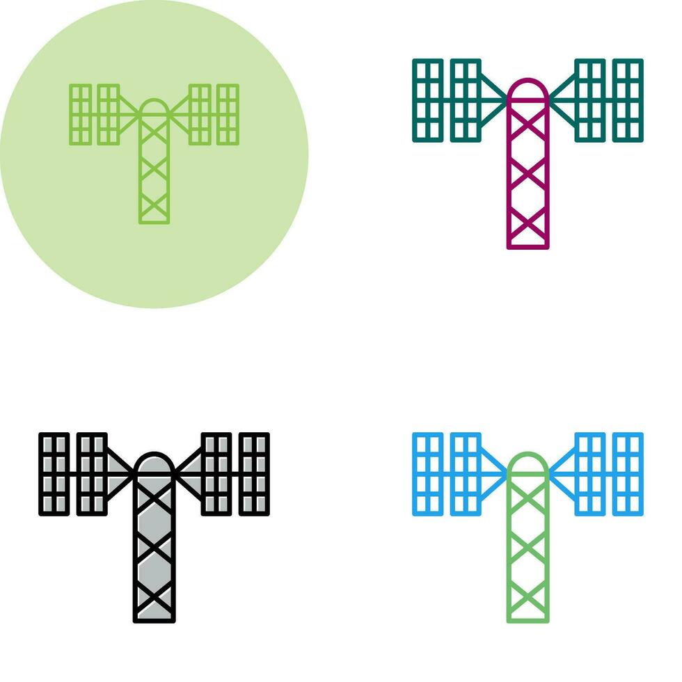 satelliet toren vector icoon