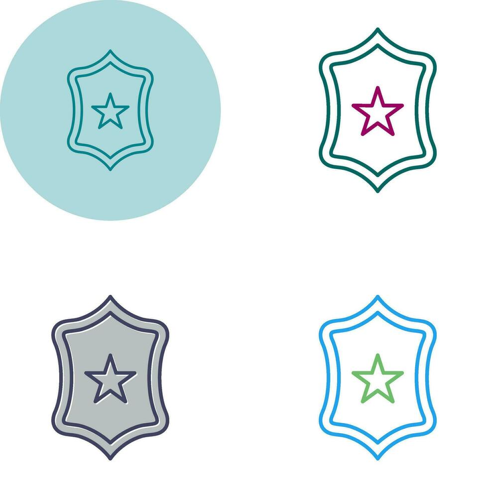 badge vector pictogram vector