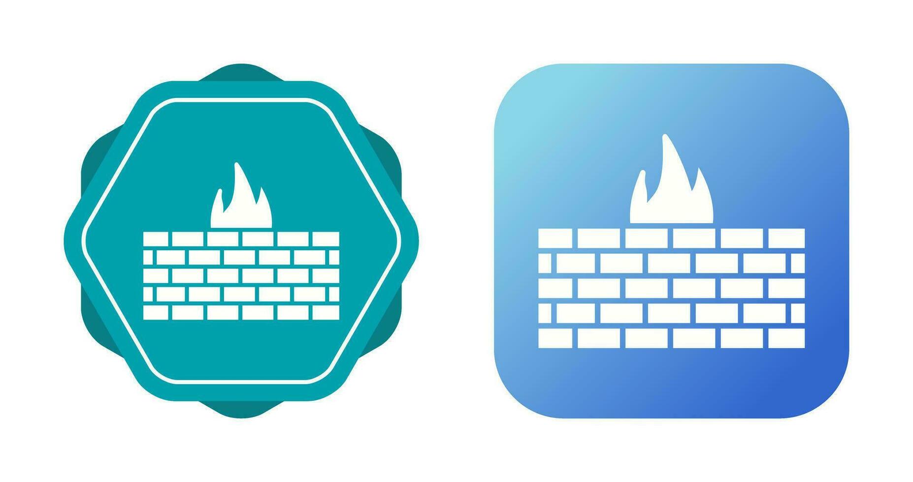 firewall vector pictogram