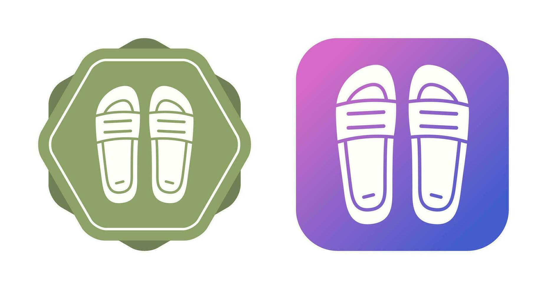 slippers vector icoon