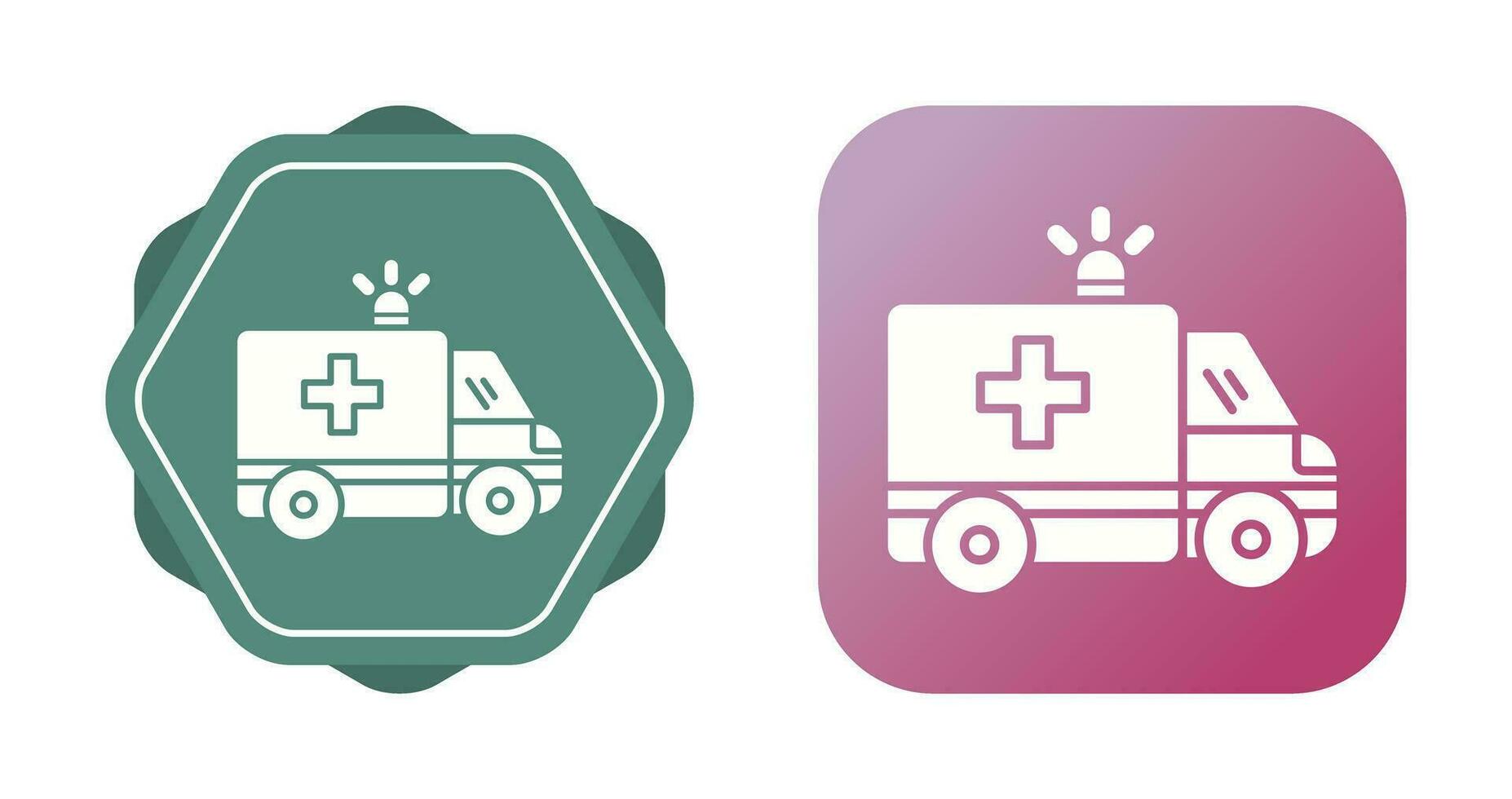 ambulance vector pictogram