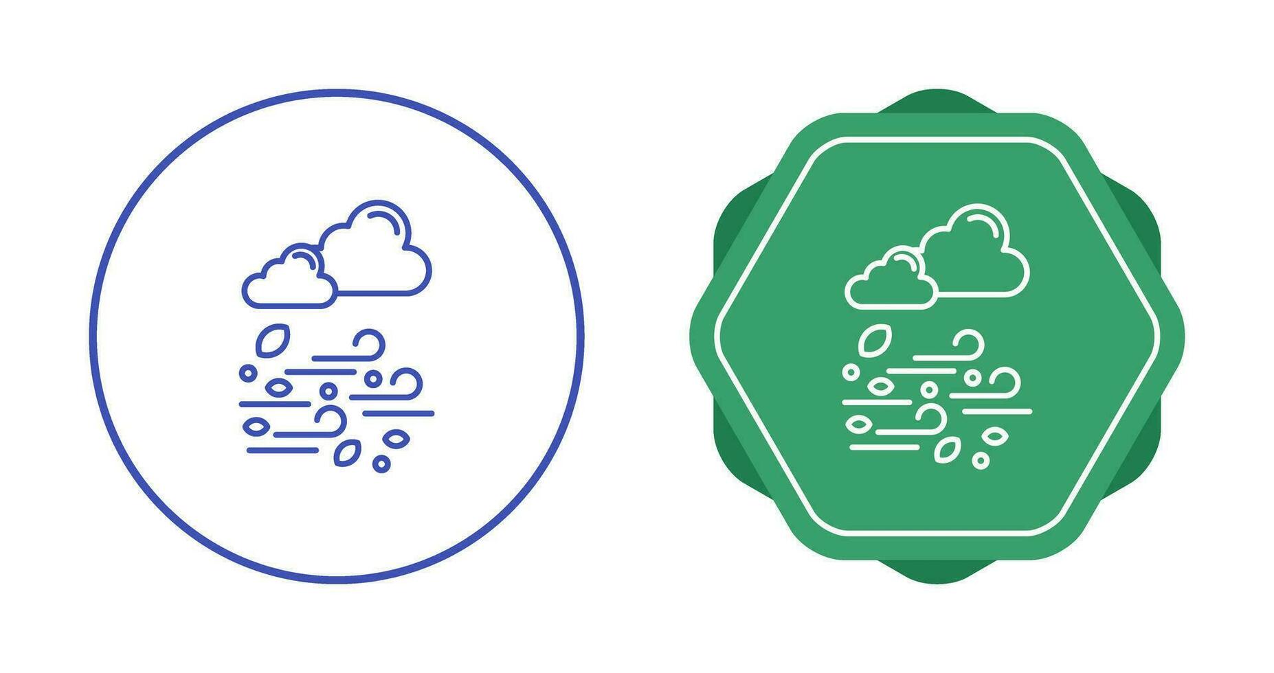 wind vector pictogram