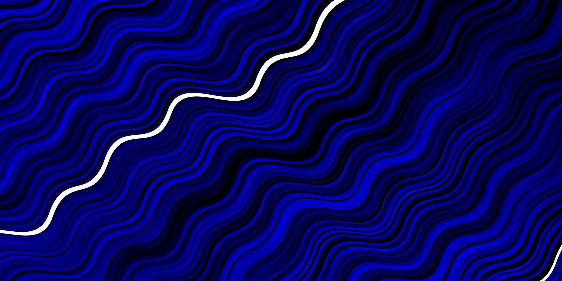 donkerblauwe vectorlay-out met wrange lijnen vector