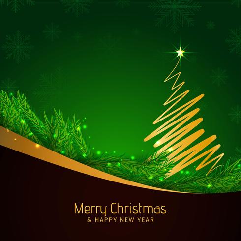 Abstracte Merry Christmas mooie viering achtergrond vector