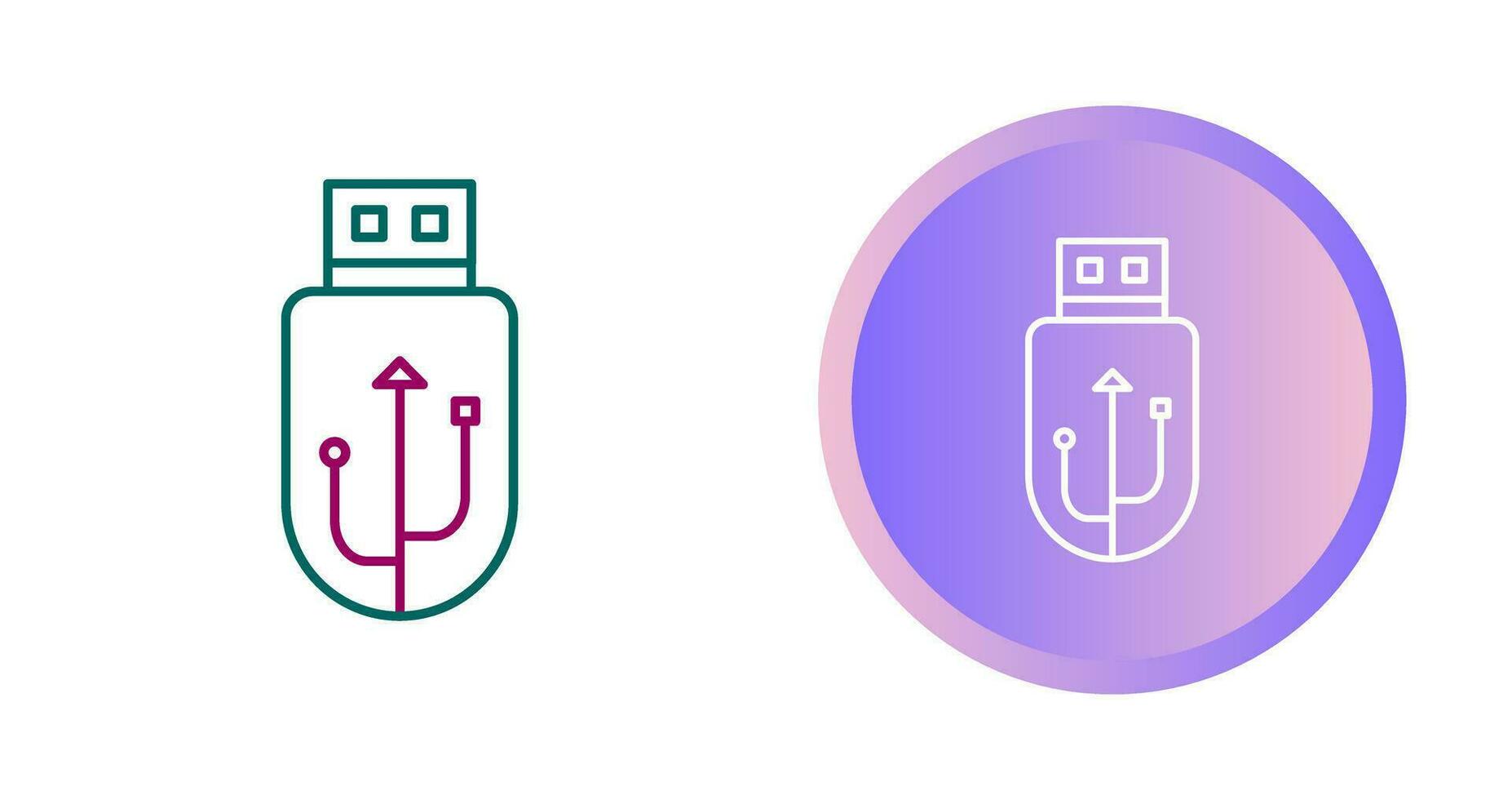 usb vector pictogram