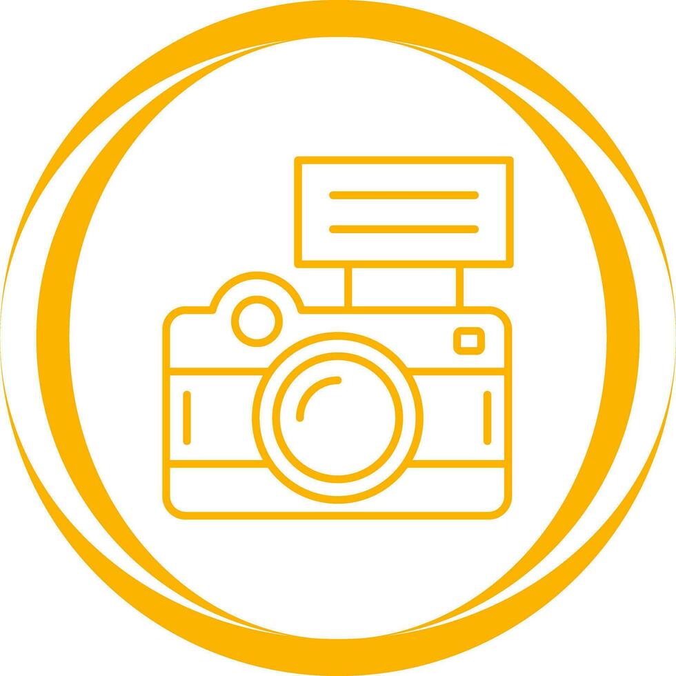 camera flash vector icoon