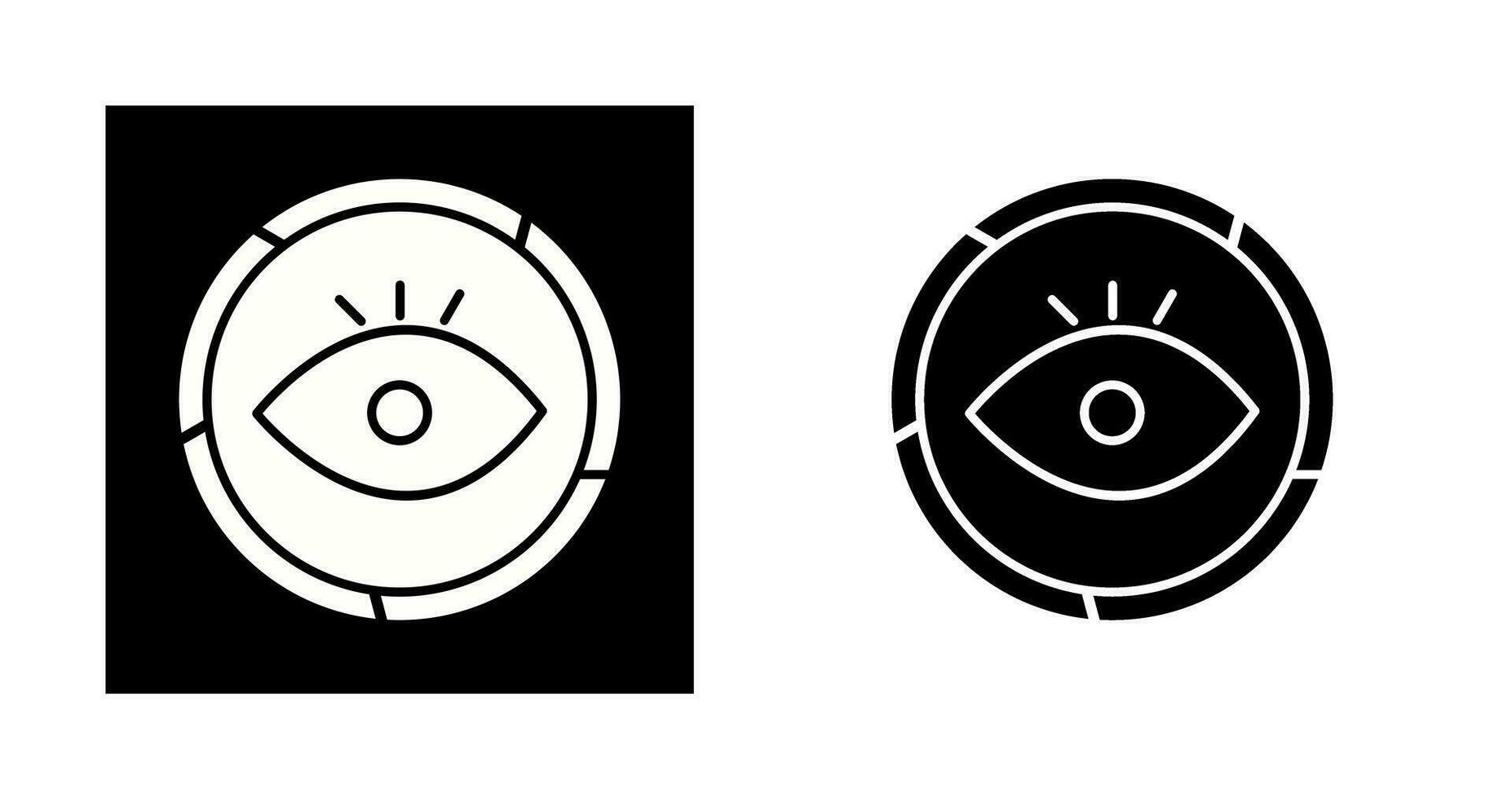 visie vector pictogram