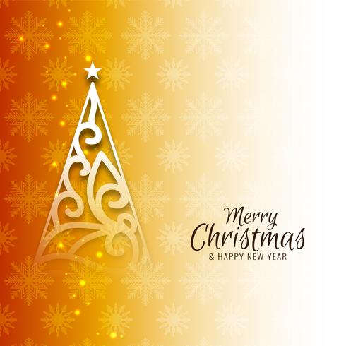 Abstracte Merry Christmas celebration elegante achtergrond vector