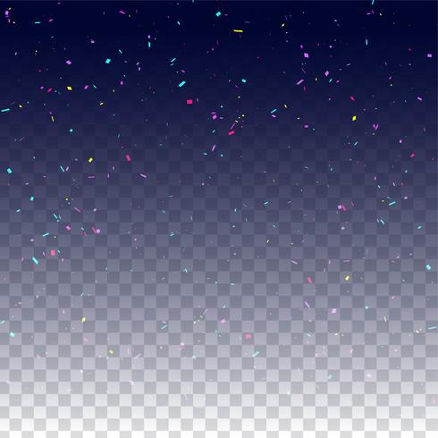 Abstracte kleurrijke confetti achtergrond vector