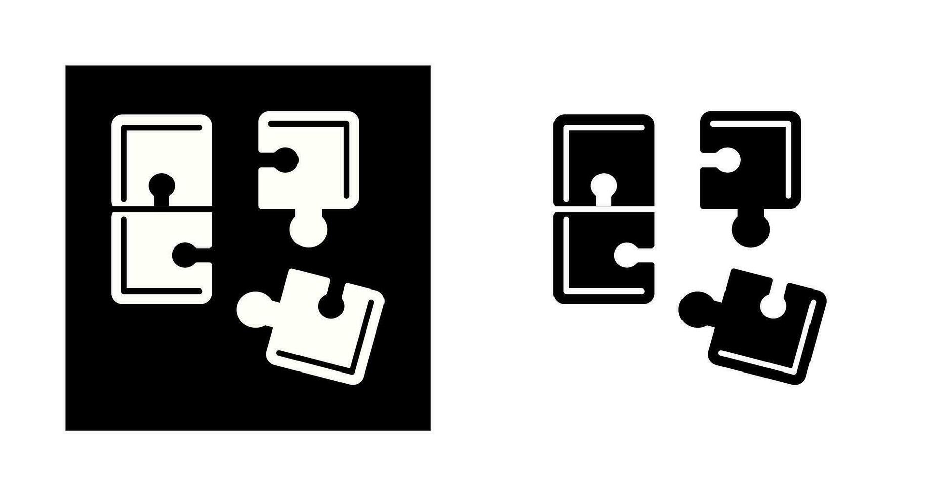 puzzel vector pictogram