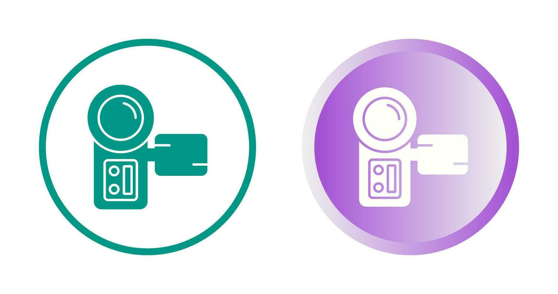 videocamera vector pictogram