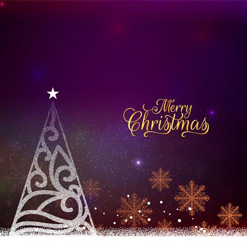 Abstracte Merry Christmas stijlvolle achtergrond vector