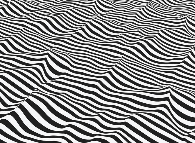 Vector abstracte op-art.