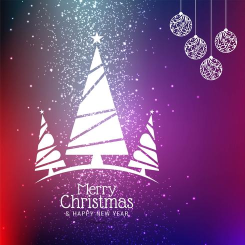 Abstracte Merry Christmas festival begroeting achtergrond vector