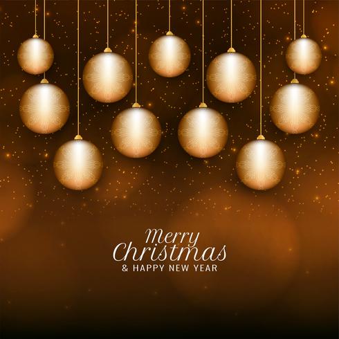 Abstracte Merry Christmas celebration begroeting achtergrond vector