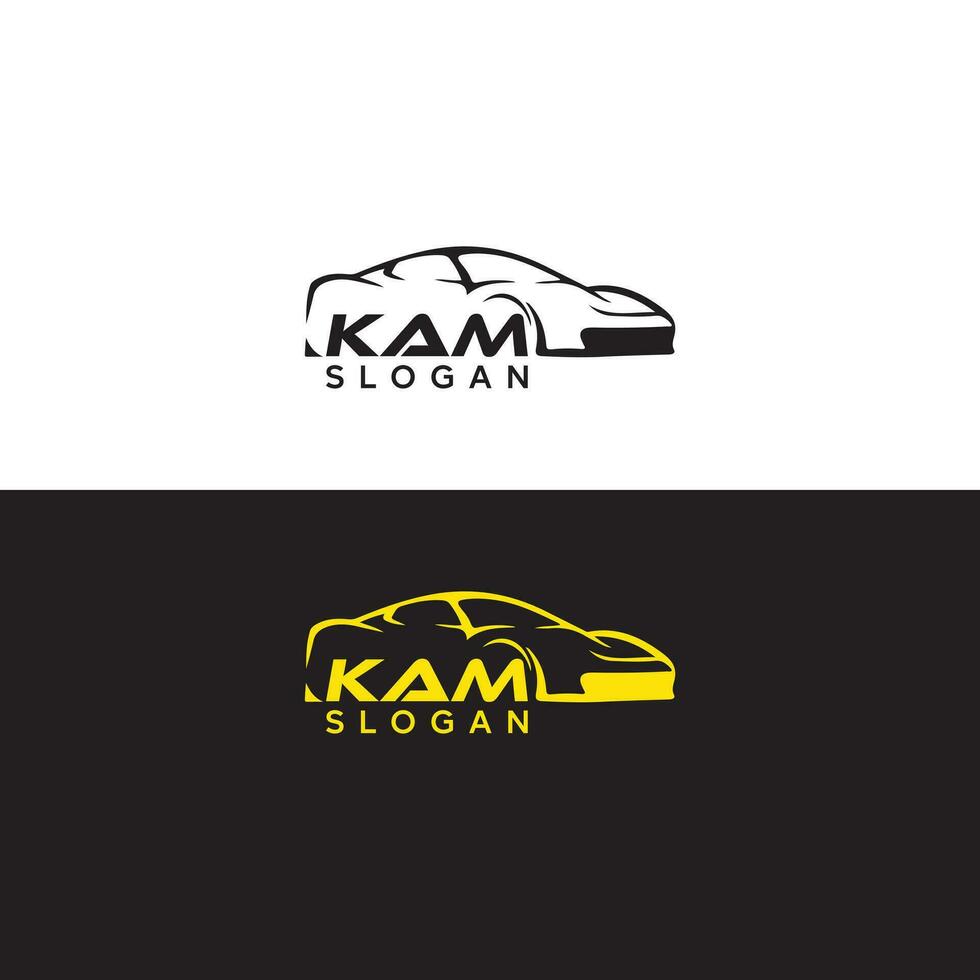 gemakkelijk auto logo vector ontwerp sjabloon. creatief auto logo