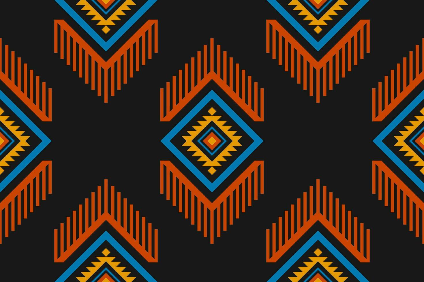 meetkundig etnisch naadloos patroon traditioneel. Amerikaans, Mexicaans stijl. aztec tribal ornament afdrukken. vector