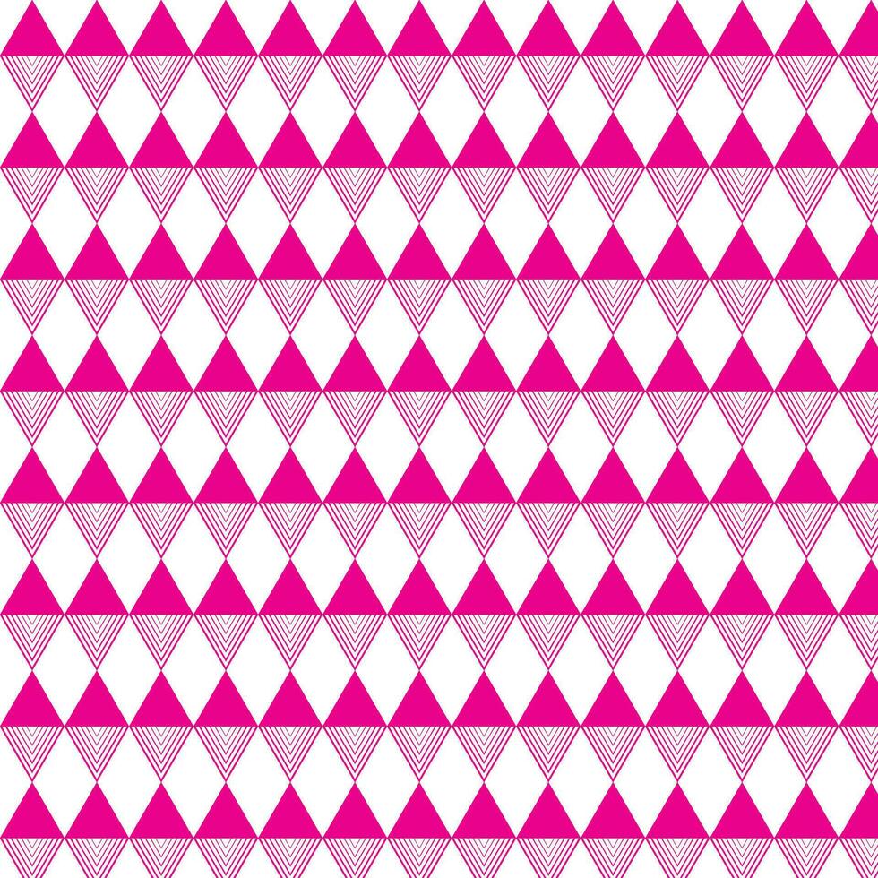 abstract roze meetkundig ruit patroon, perfect voor achtergrond, behang vector