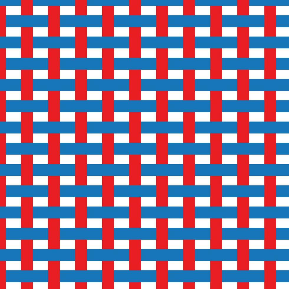 abstract meetkundig rood blauw hek patroon, perfect voor achtergrond, behang vector